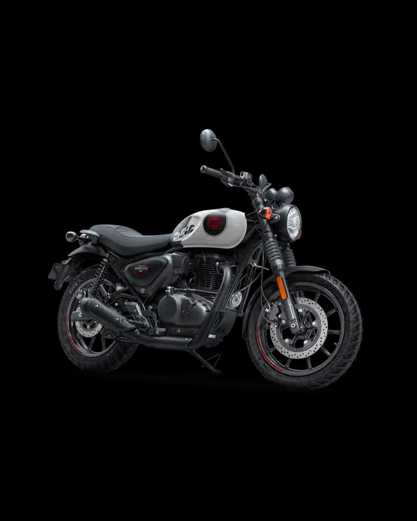 Royal Enfield Hunter 350 available for rent in Manali